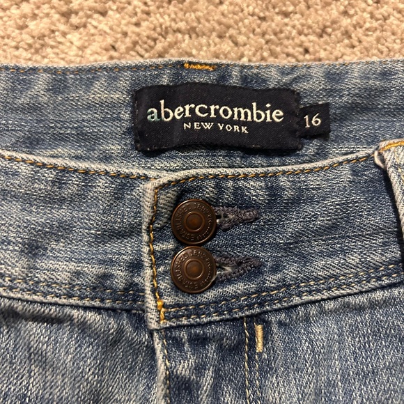Abercrombie Jean shorts girls size 16 - Picture 4 of 5